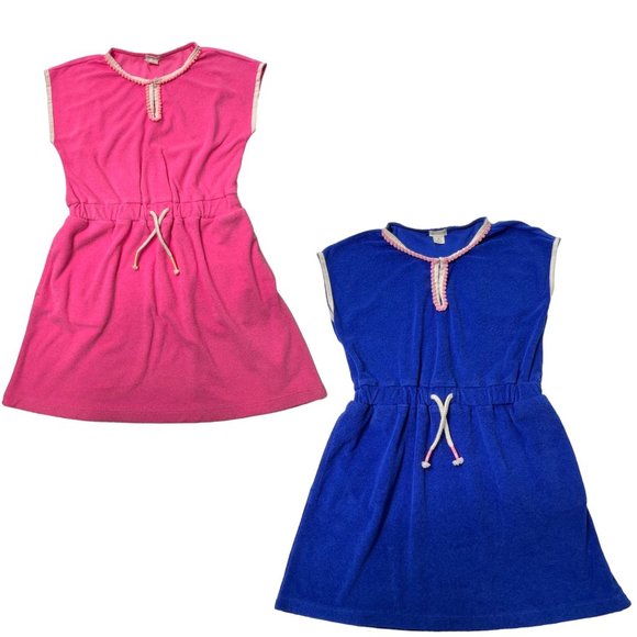 J. Crew Swim J Crew Crewcuts 2 Terry Pompom Dresses Swim Coverups